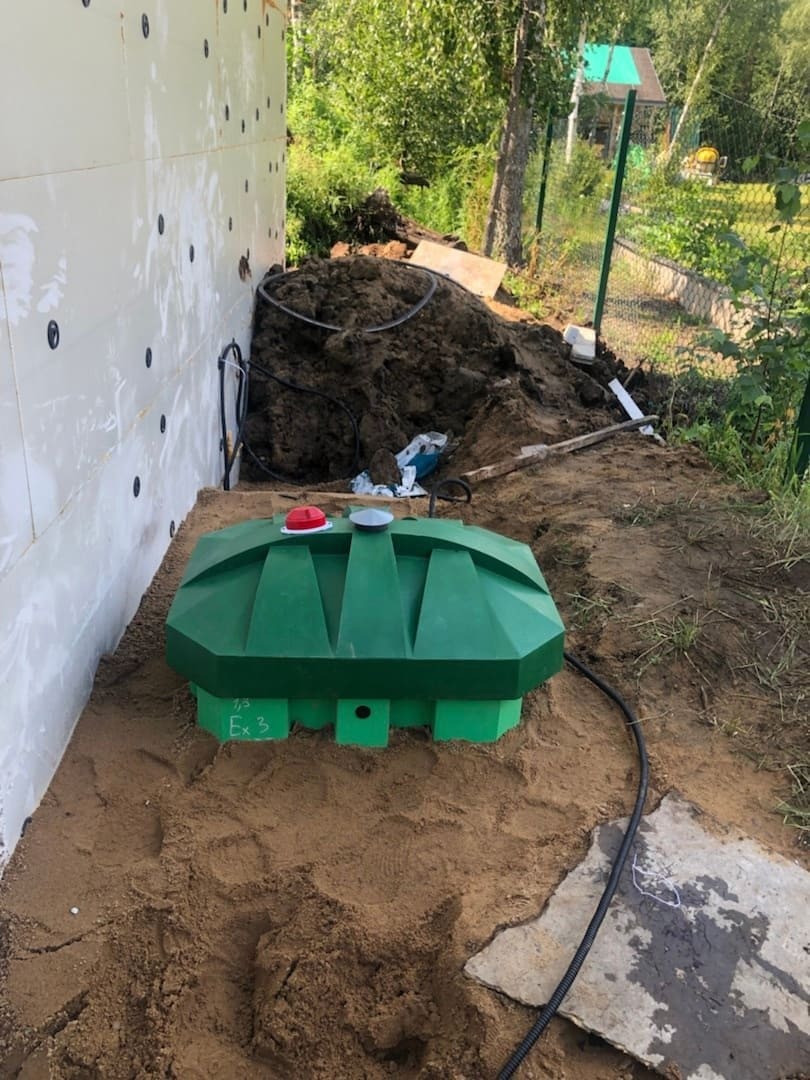 Септик Mezler aqua 5 un насосная горизонтальная